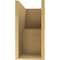 Ekena Millwork 9"W x 18"D x 18"H Classic Chapel Hill Rough Cedar Woodgrain TimberThane Corbel, Primed Tan CORUR09X18X18CHPRCPR - alternate 6